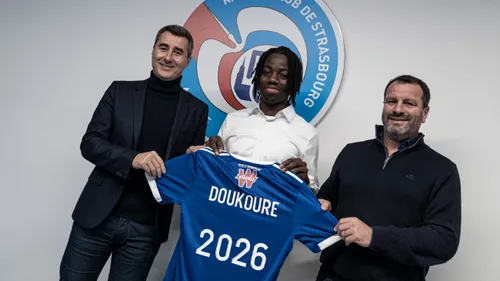 "Un nouveau joueur plein d'avenir" au Racing Club de Strasbourg 